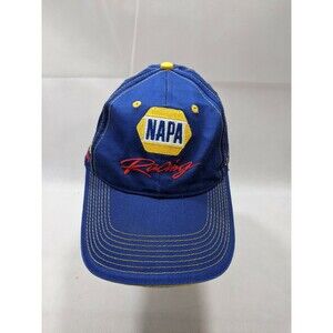 Nascar Napa Bill Davis Racing Adjustable Hat Cap  Blue  Michael Waltrip